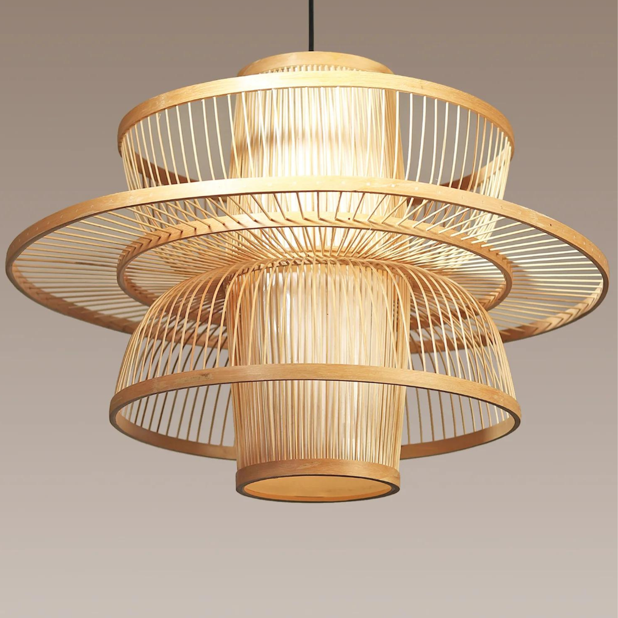 Bamboo Lamp | Bamboo Pendant Lamp LP-5